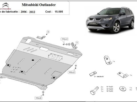 Scut motor metalic Mitsubishi Outlander 2007-2012