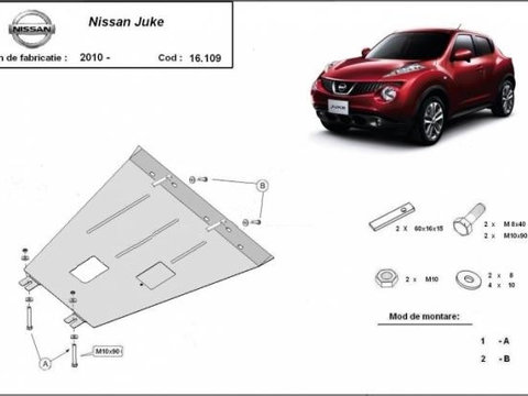 Scut motor metalic Nissan Juke 2010-2019