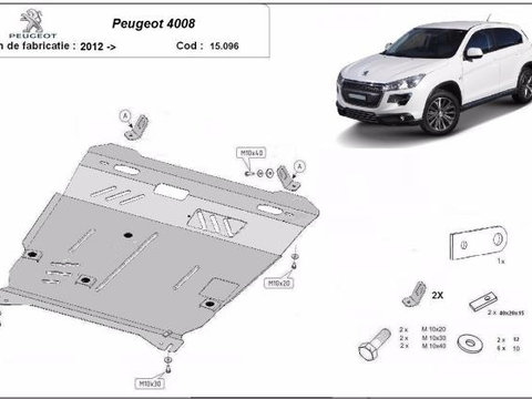 Scut motor metalic Peugeot 4008 2012-2018