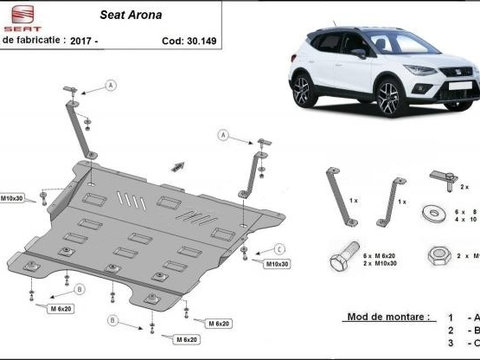 Scut motor metalic Seat Arona 2017-prezent