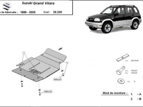 Scut motor metalic Suzuki Grand Vitara 1998-2005