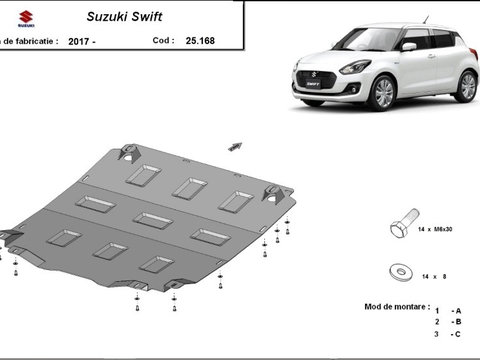 Scut motor metalic Suzuki Swift 2018-prezent