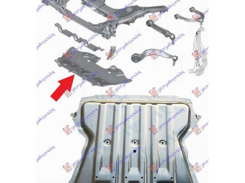 Scut Motor P./fatadinaluminiu pentru Bmw Series 5 (G30/G31) 16-20