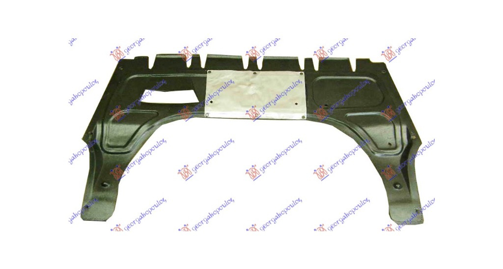 Scut motor Skoda Rapid 2012-2019 NOU 6R0825237D (BENZINA) MIC - ACOPERIRE ALUMINIU