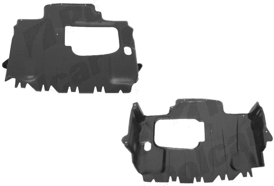 Scut motor Vw Golf 3 (Hatchback + Combi+Cabrio), 08.1991-04.1999, Vento 1992-1998, 1H0825225J, 9538348Q polietilena, pentru modele cu motorizarea DIESEL