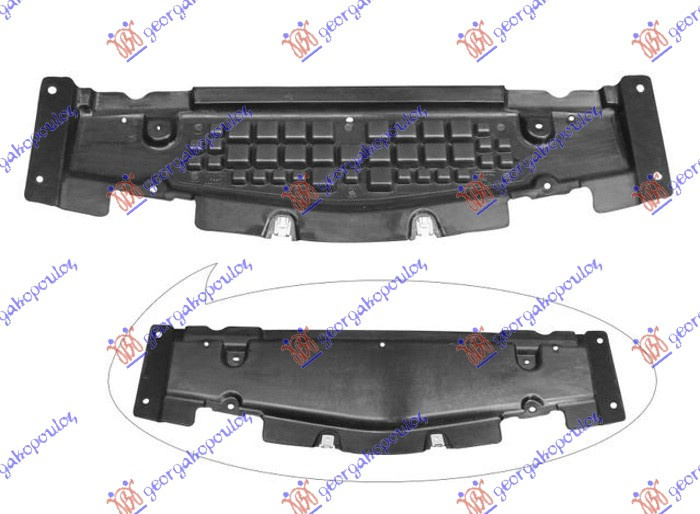 Scut plastic motor fata Diesel MERCEDES 