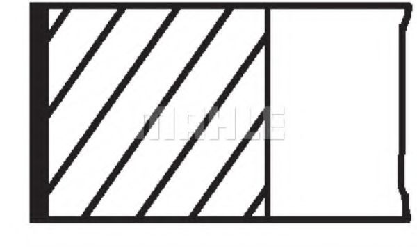 Segmenti piston OPEL FRONTERA B (6B_) (1