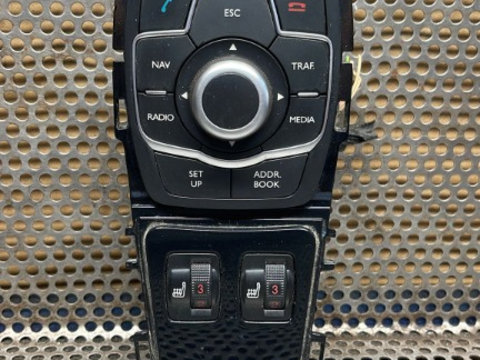 Selector navigație cu butoane încălzire scaune Peugeot 508 2010-2014