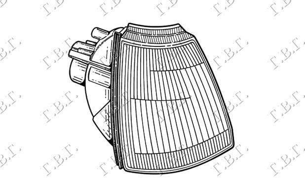 SEMNAL DR., RENAULT, RENAULT CLIO 94-95, 074905496