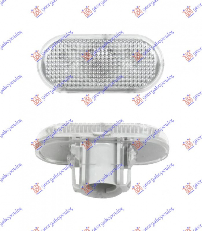 SEMNAL LATERAL TRANSPARENT Stanga. , RENAULT, RENAULT TRAFIC 14-19, 667905502