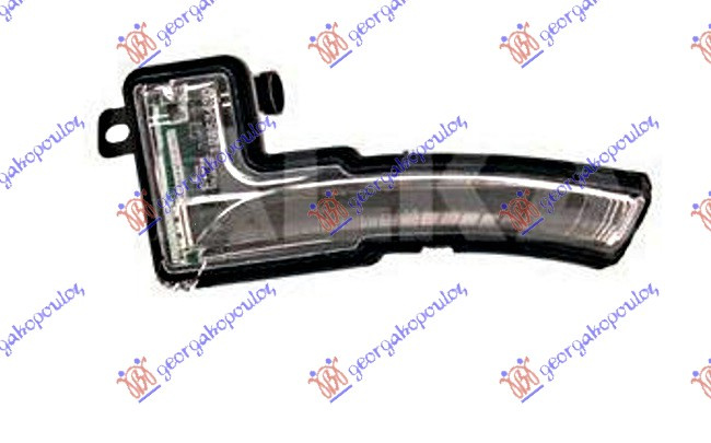 SEMNAL OGLINDA (LED) DR., RENAULT, RENAULT CLIO 16-19, 670105491