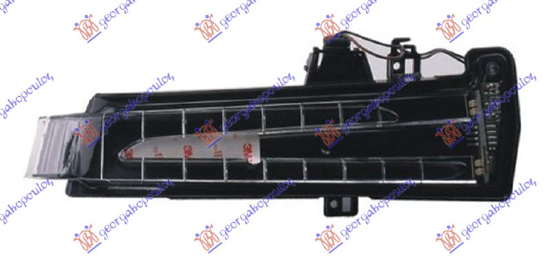 SEMNAL OGLINDA (LED) - MERCEDES GLK (X204) 12-15, MERCEDES, MERCEDES GLK (X204) 12-15, 527305491