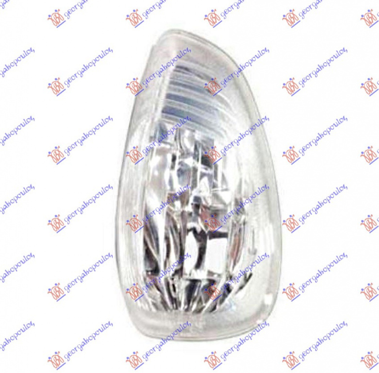 SEMNAL (TRANSPARENT) OGLINDA DR. , NISSAN, NISSAN INTERSTAR 09-21, 581005491