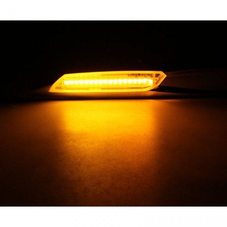 Semnalizare Aripa Led Crom Bmw Seria 1 E