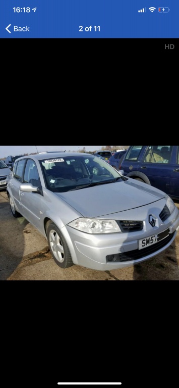 Semnalizare aripa Renault Megane II 2007