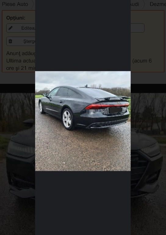 Semnalizare far Audi A7 2021 limuzina 2.967