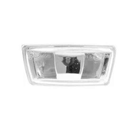 Semnalizare laterala Chevrolet Cruze (J300), Orlando (J309), Opel Adam, Astra H / J, Cascada, Corsa D / E, Insignia (G09), Meriva B, Zafira, aripa fata, dreapta, ECE, alb, carcasa gri, bec W5W, 13193575, 13252456, 13497990, 1713415, 1713418, 1713424