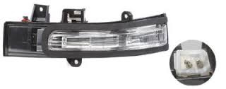 Semnalizare oglinda Citroen C4 Aircross, 04.2012-, Mitsubishi ASX (GA), 01.2010-07.2016, Outlander (GG/GF), 10.2009-09.2012, Peugeot 4007 (V), 03.2007-, Peugeot 4008, 04.2012-, semnalizator partea Stanga, cu LED, VIEW Max