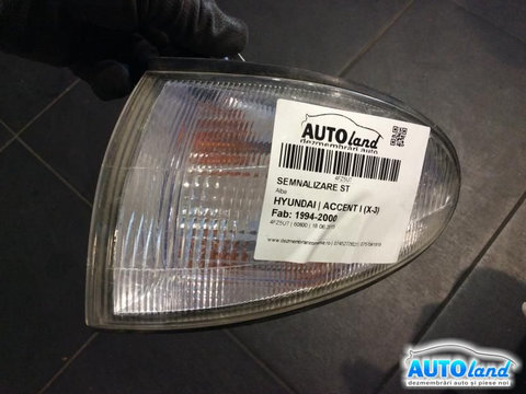 Semnalizare Stanga Alba Hyundai ACCENT I X3- 1994-2000