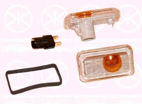 Semnalizator AUDI 90 (8C, B4), AUDI 80 Avant (8C, B4), AUDI 500 (44, 44Q, C3) - KLOKKERHOLM 00090560