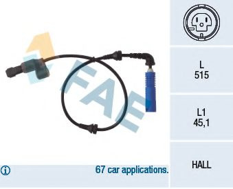 Senzor ABS BMW Seria 3 Touring (E46) (1999 - 2005)