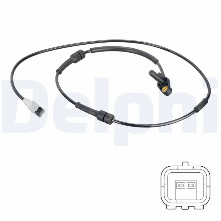 Senzor ABS Delphi PEUGEOT PARTNER Autoutilitară/l