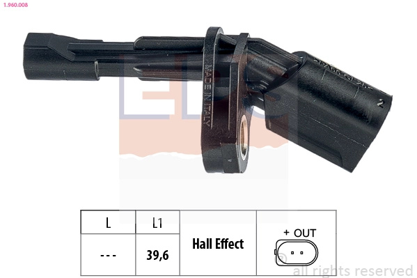 Senzor ABS EPS VW TOURAN VAN (1T1, 1T2) 2003-2010 - 1.960.008