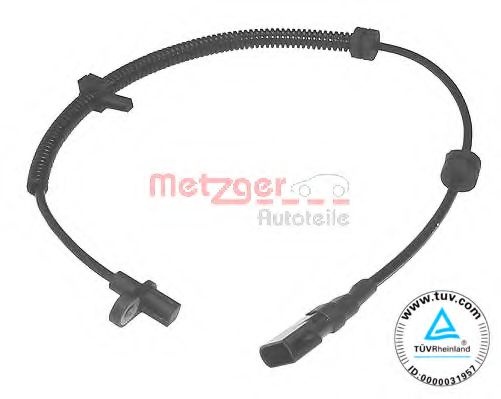 Senzor ABS FORD FOCUS limuzina (DFW) (1999 - 2007) METZGER 0900017