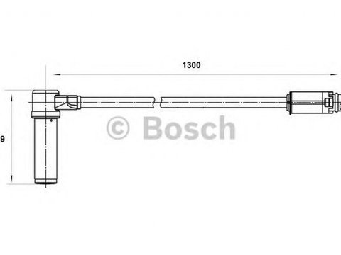 Senzor ABS IVECO DAILY IV bus BOSCH 0265004025