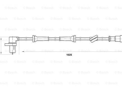 Senzor ABS LANCIA DEDRA SW 835 BOSCH 0265006197