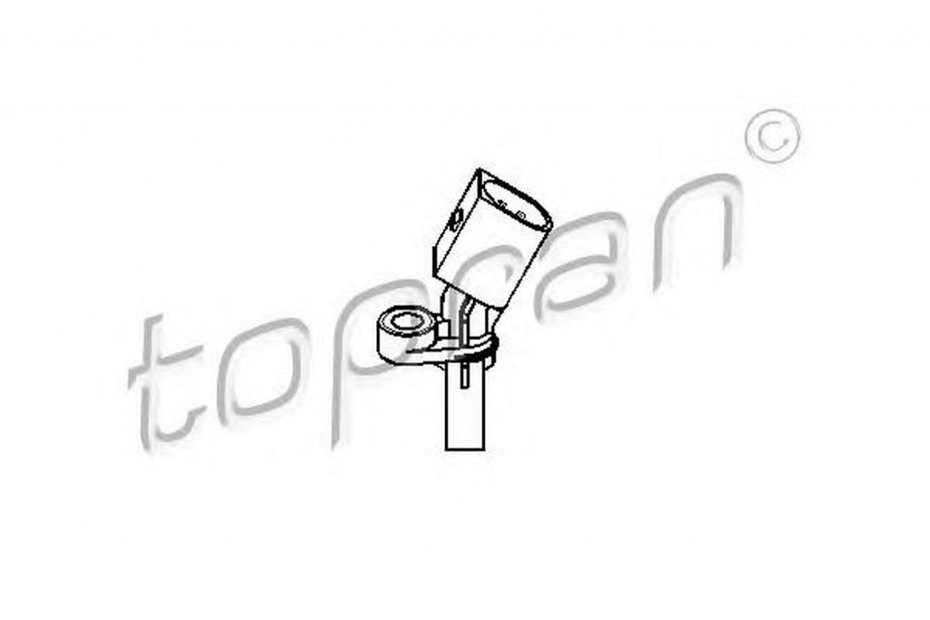 Senzor ABS roata AUDI A1 Sportback 8XA 8XF 8XK TOPRAN 110607