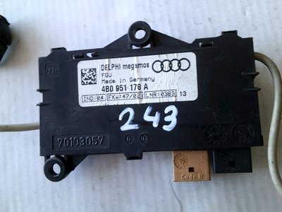 Senzor alarma Audi A6 4F C6, 4B0951178A, an 2005-2