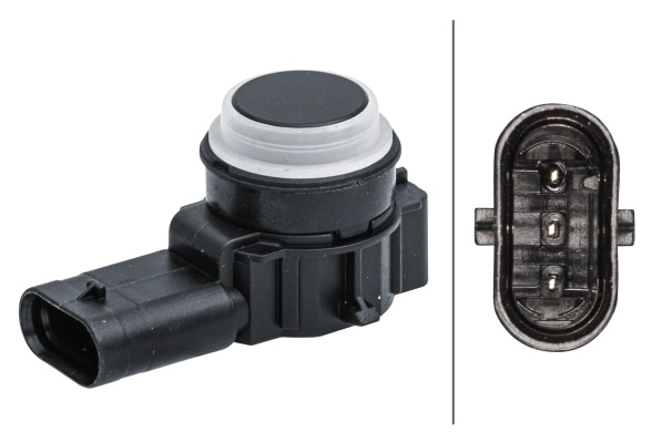 Senzor asistenta parcare HELLA FIAT PANDA (312_, 319_) 2012-2025 - 6PX 358 141-691