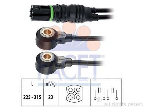 Senzor batai BMW 3 E46 FACET FA 9.3132