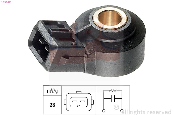 Senzor batai EPS 1.957.001 compatibil cu MERCEDES-BENZ M-CLASS (W164) M 272.967 3498cc 272cp 200kW 2005 2006 2007 2008 2009 2010 2011