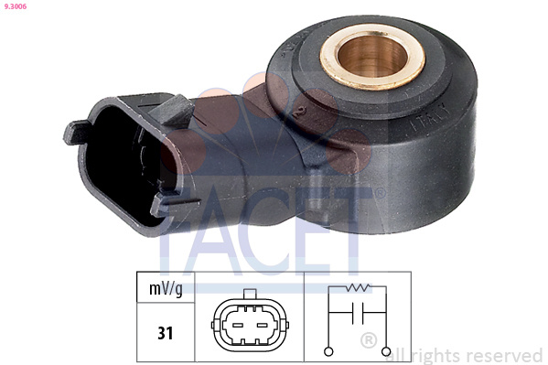Senzor batai # Opel Astra 1998 1999 2000 # 9 3006 # FACET