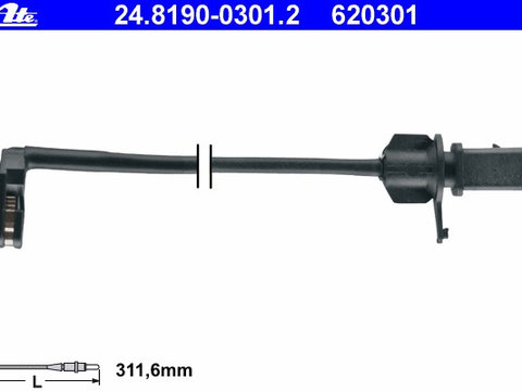 Senzor de avertizare uzura placute de frana 24 8190-0301 2 ATE pentru Audi A7 Audi A6 Audi A8 Audi Q5