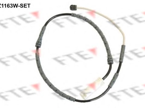 Senzor de avertizare,uzura placute de frana BMW 3 limuzina (E90), BMW 3 Touring (E91), BMW 3 cupe (E92) - FTE BZ1163W-SET