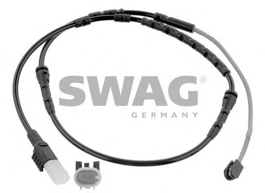 Senzor de avertizare,uzura placute de frana BMW Z4 (E89) - SWAG 20 93 7458