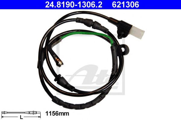 Senzor de avertizare uzura placute de frana punte spate LAND ROVER DISCOVERY/RANGE ROVER 04-18 1 156 MM - Cod intern: W20297339 - LIVRARE DIN STOC in 24 ore!!!