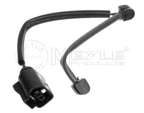 Senzor de avertizare,uzura placute de frana VW TOUAREG (7LA, 7L6, 7L7), AUDI Q7 (4L) - MEYLE 114 527 0000