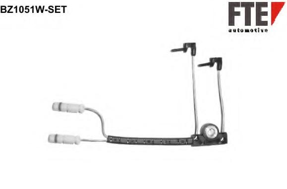 Senzor de avertizare,uzura placute de frana MERCEDES-BENZ G-CLASS (W460), MERCEDES-BENZ G-CLASS (W463), MERCEDES-BENZ G-CLASS Cabrio (W463) - FTE BZ10