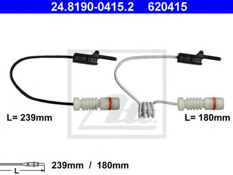 Senzor de avertizare,uzura placute de frana MERCEDES VARIO platou / sasiu (1996 - 2016) ATE 24.8190-0415.2