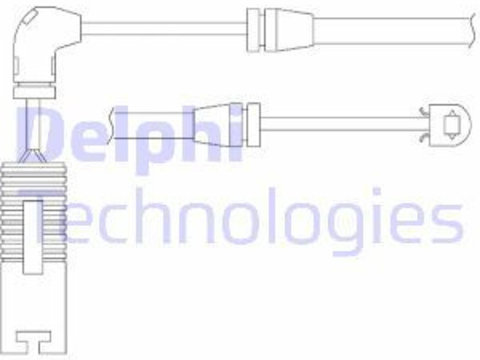 Senzor de avertizare uzura placute de frana LZ0156 DELPHI pentru Bmw Seria 3