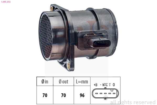 Senzor debit aer EPS 1.991.372 model HYUNDAI i30 FASTBACK (PDE, PDEN) 2020 2021 2022 2023 2024 2025