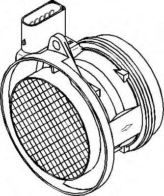Senzor debit aer MERCEDES-BENZ C-CLASS limuzina (W203), MERCEDES-BENZ C-CLASS Sportscoupe (CL203), MERCEDES-BENZ C-CLASS T-Model (S203) - TOPRAN 401 6