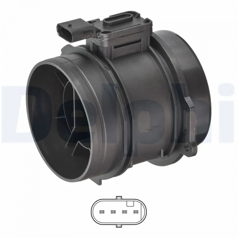 Senzor debitmetru aer Delphi VW CRAFTER caroserie (SY_, SX_) 2016-2024 - AF10771-12B1