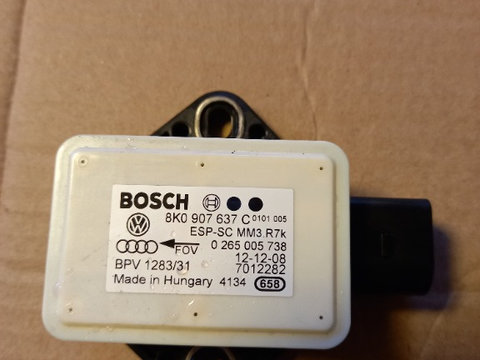 Senzor ESP Audi A4 B8 A5 Q5 cod produs:8K0907637C/8K0 907 637 C