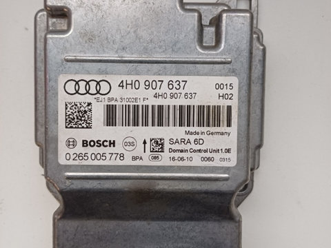 Senzor ESP AUDI A8 III (4H2, 4H8, 4HC, 4HL) [ 2009 - 2018 ] BOSCH 0265005778 OEM 4H0907637