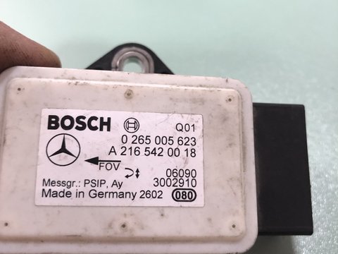 Senzor ESP Mercedes B-Class, W245, cod A2165420018, 0265005623
